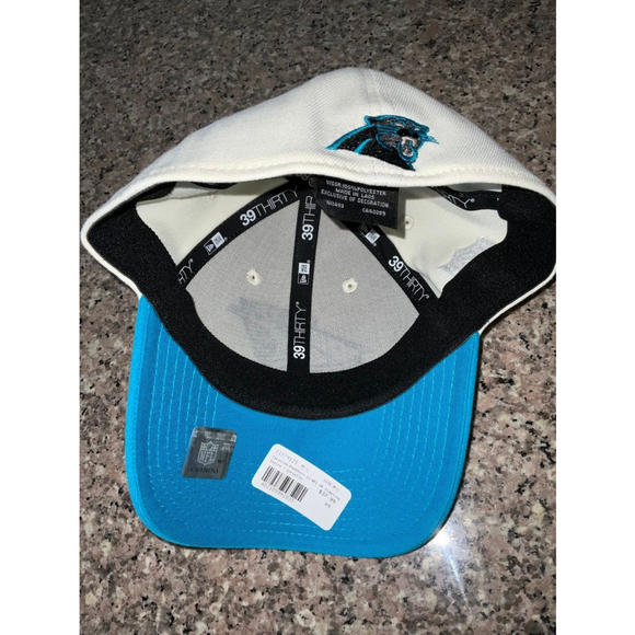 Carolina‎ Panthers NFL of Sideline Hat Size Medium /Large Ivory - Picture 7 of 10